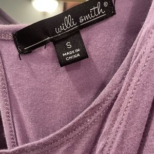 Purple sleeveless top